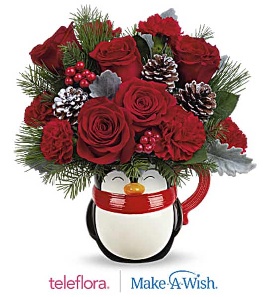 Teleflora's Send A Hug® North Pole Penguin Lakewood Ranch Florist & Flower Delivery